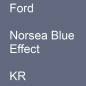 Preview: Ford, Norsea Blue Effect, KR.